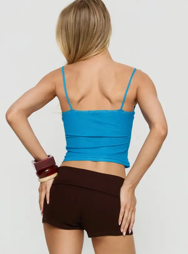 Everyday Scoop Neck Beaded Tank Top