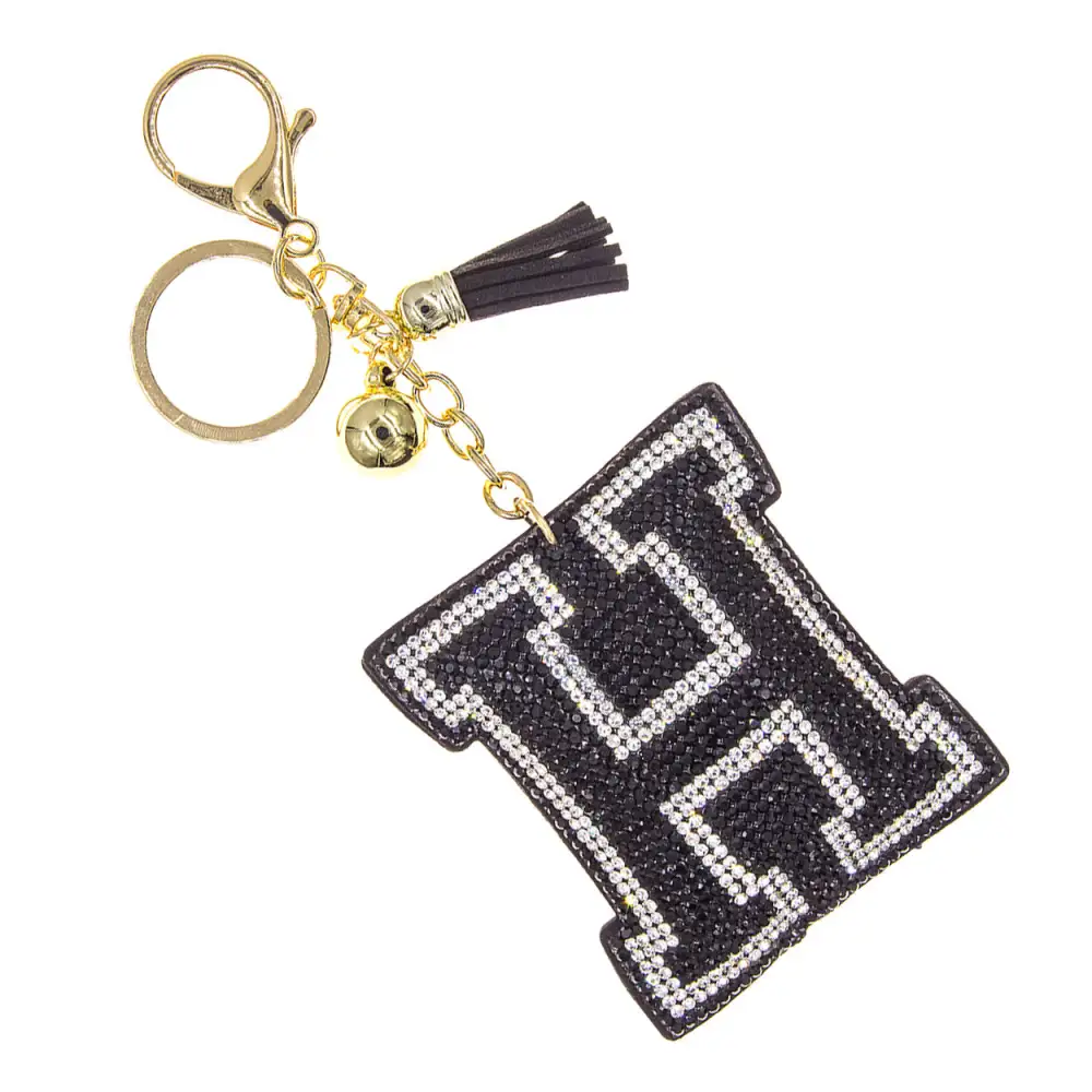 Whimsical Crystal Accent Keychain