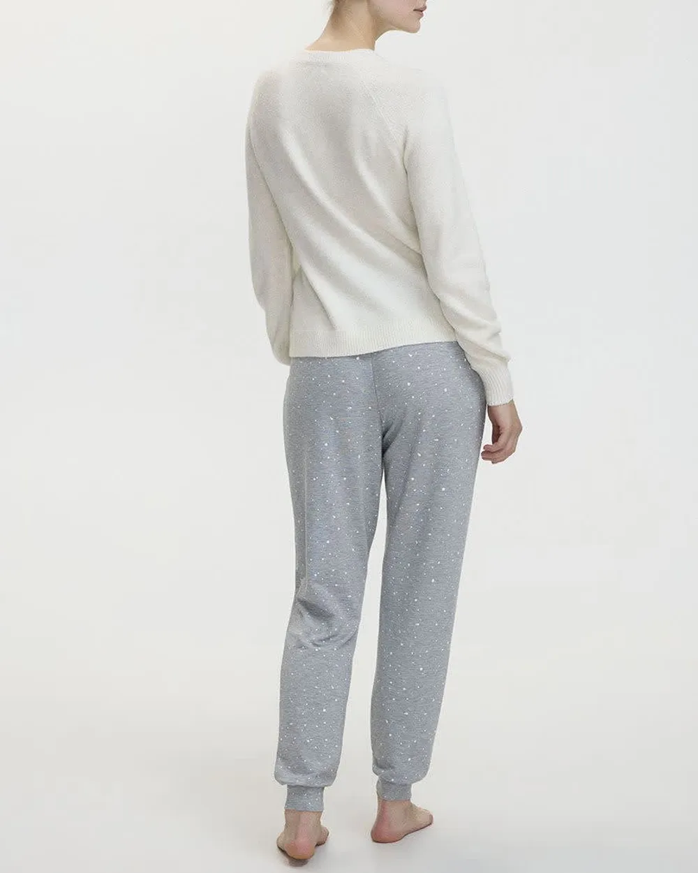 Long-Sleeve Slight Stretch PlushSoft Sweater