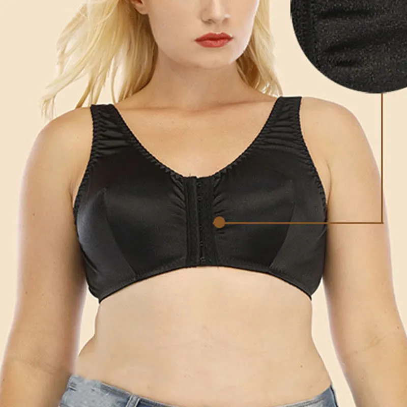 Front Buckle Wireless Bra