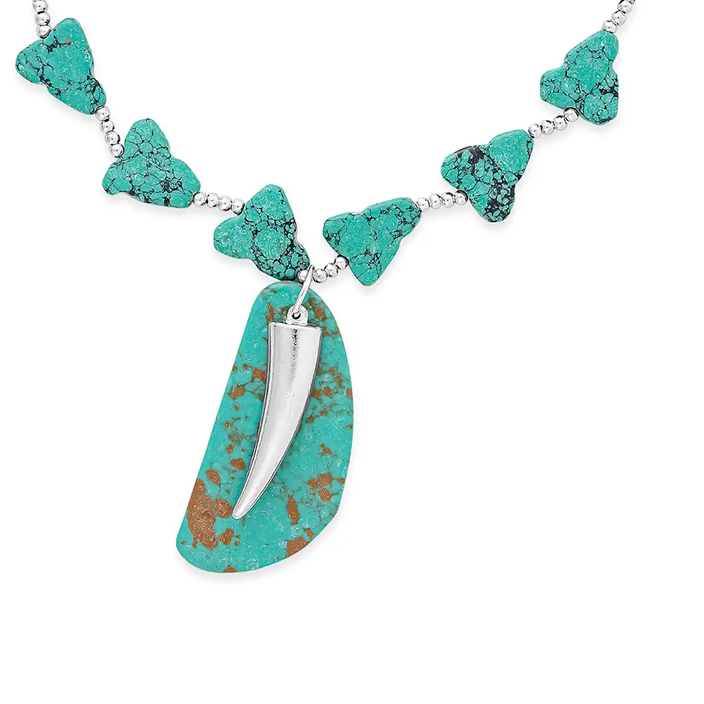 Sun Accent Sculpted Necklace