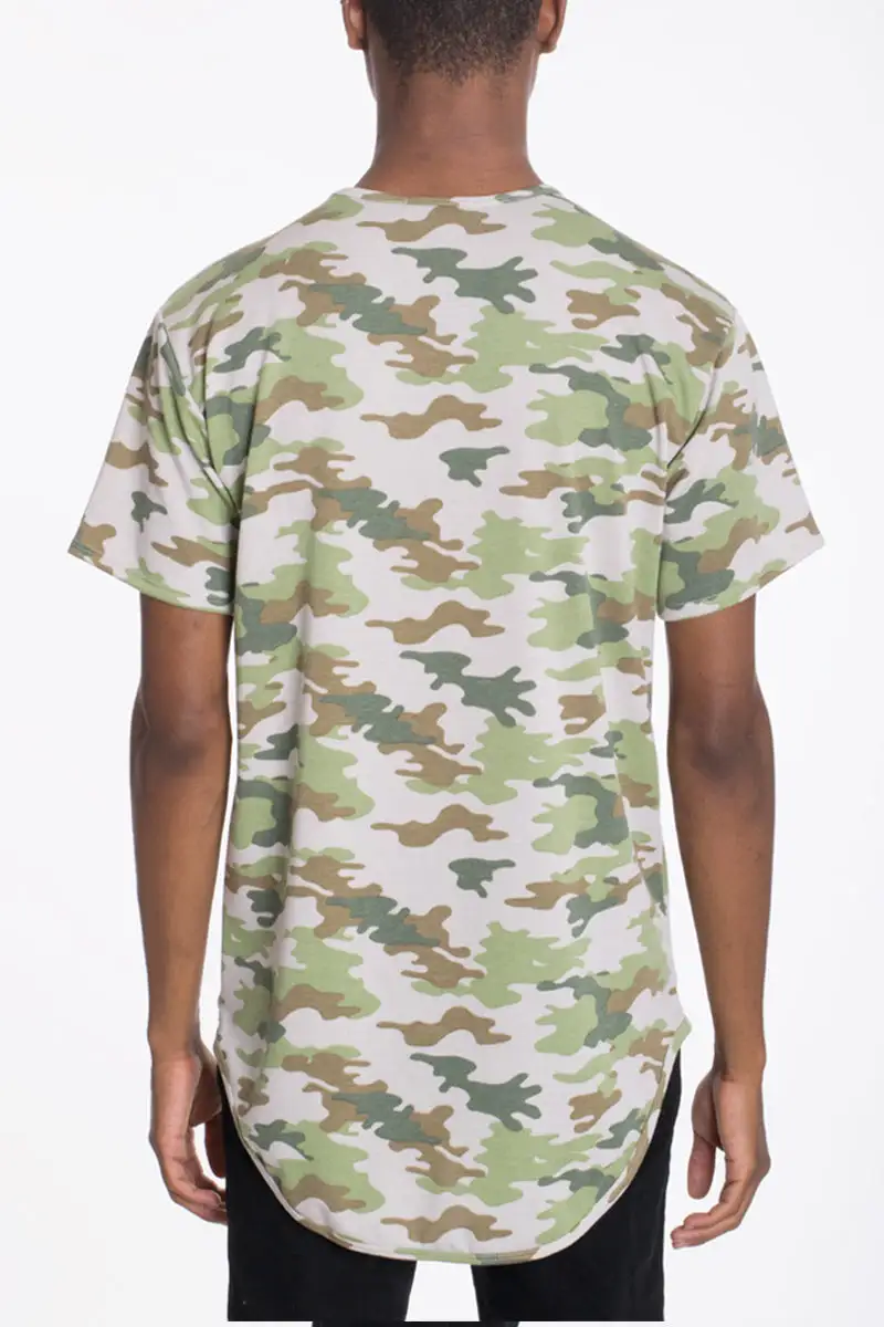 Camo Scallop T-Shirt