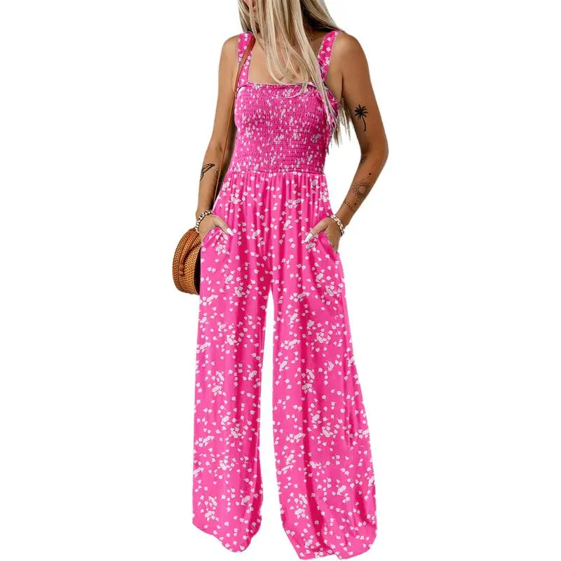 Women's Casual Loose Overalls Jumpsuits
