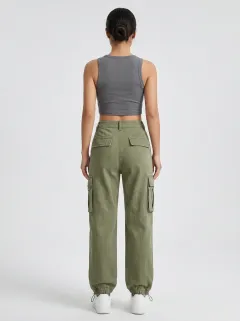 Functional Utility Look Women's Multi Pocket Cargo Pants