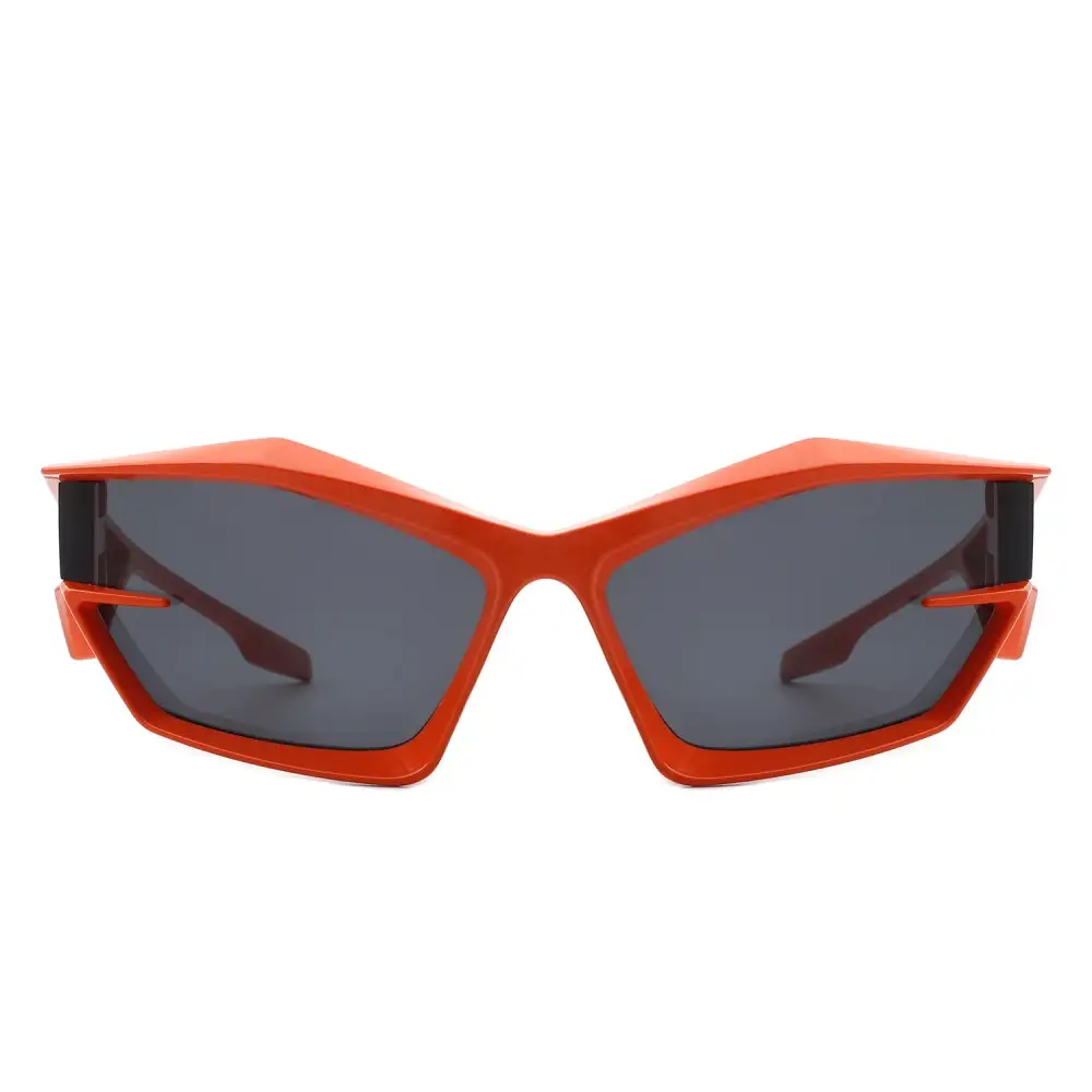 Terry Rectangle Square Frame Sunglasses