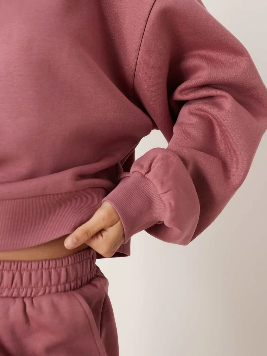 Dropped Shoulder Loose Sweatshirt