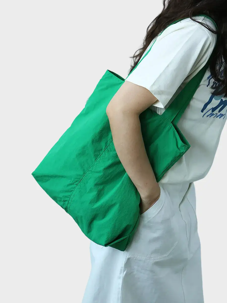 Buckle Faux Leather Tote Bag