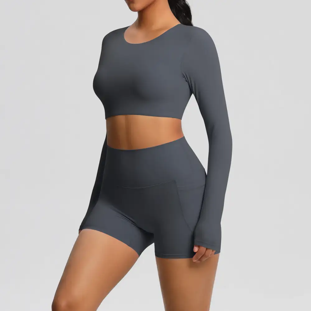 Brushed High-Waist Bra Active Set