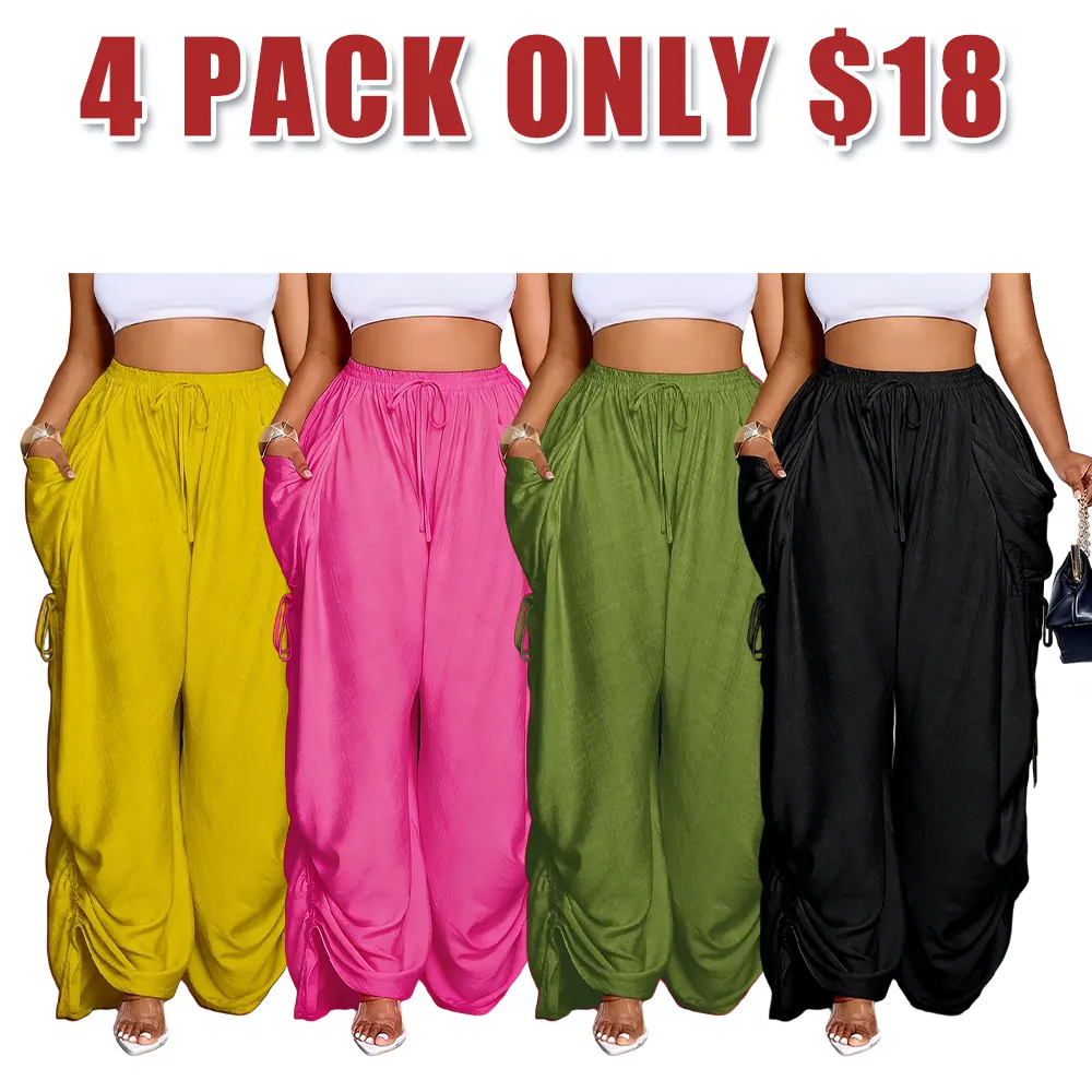 Women's Casual Loose Wide-Leg Pants