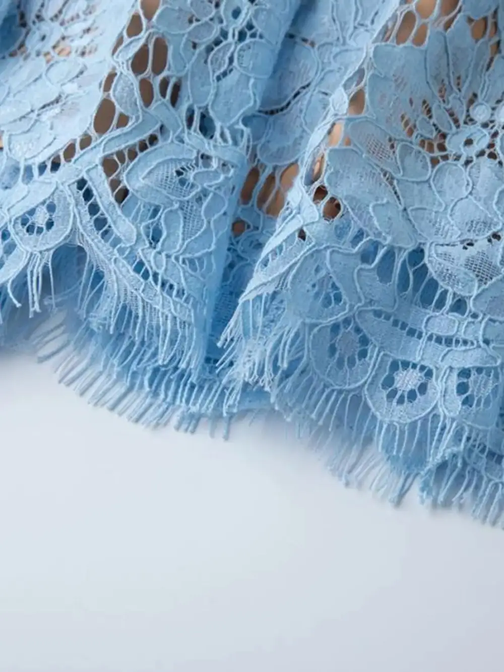 Lace Sleeveless Dress Casual