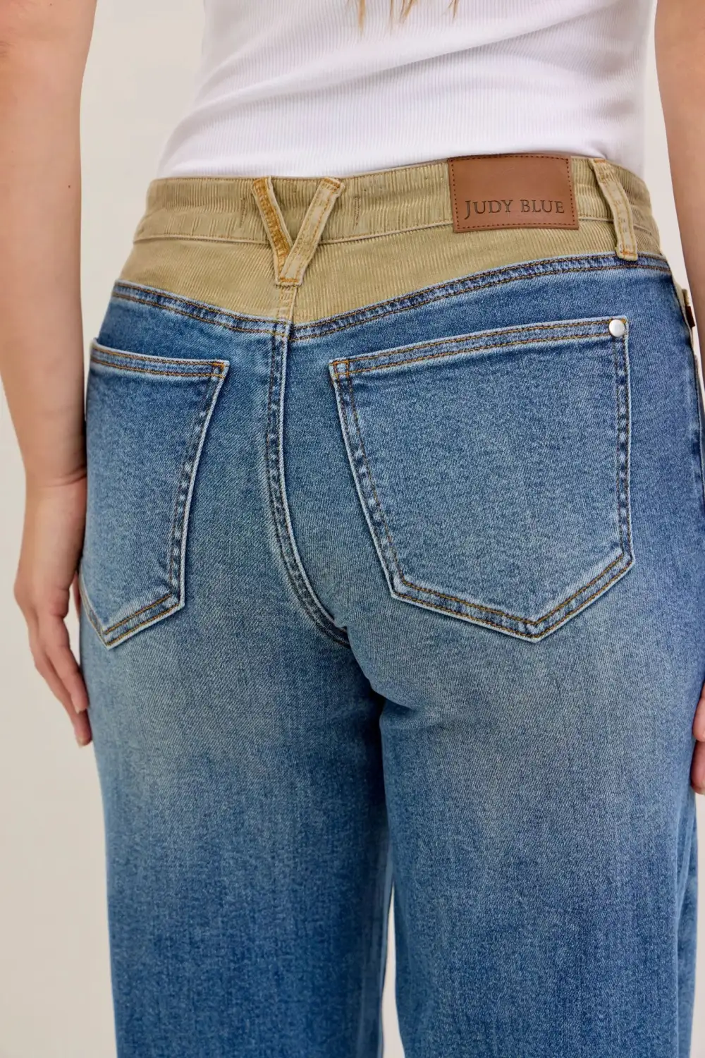 Soft Straight Leg Denim Jeans