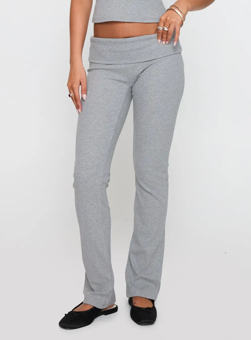 Ribbed Truth Straight Leg Pants