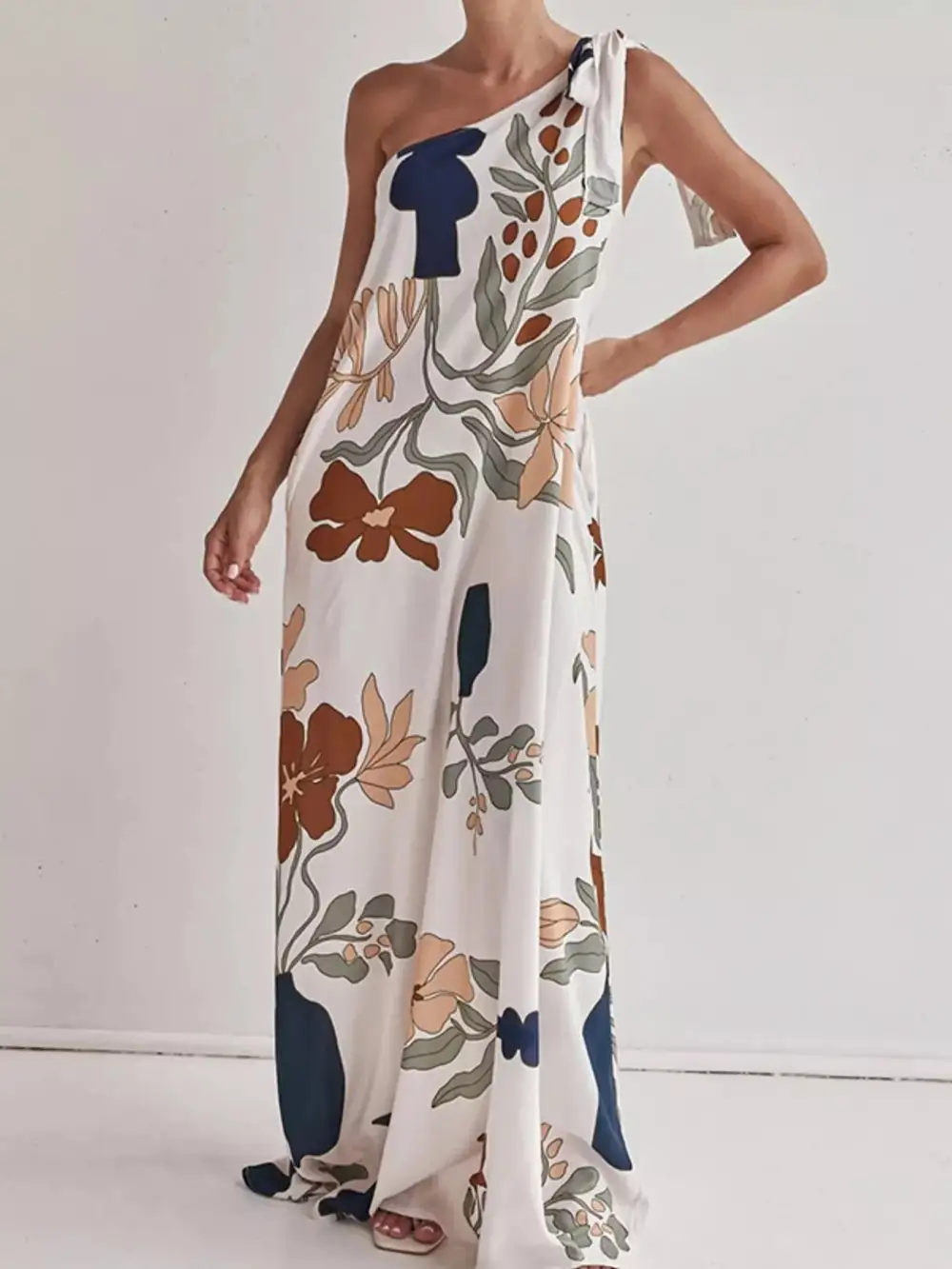Floral Printed Maxi Dress