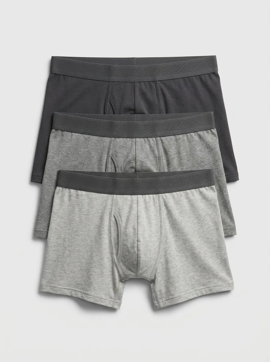 Basic Three-Pack Boxer Briefs