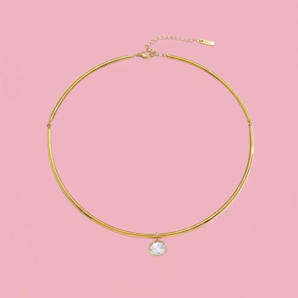 Refined Distinctive Minimal Everyday Necklace