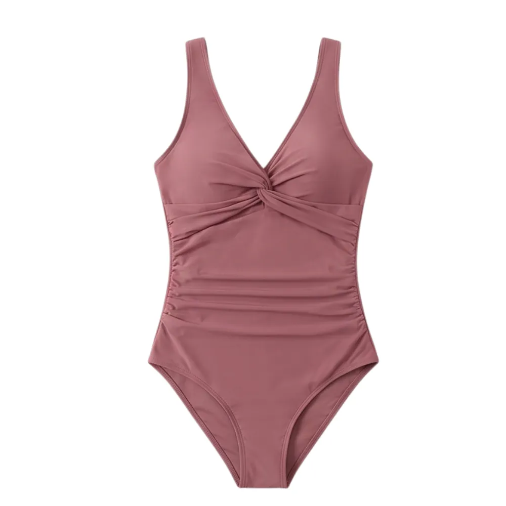 Ruched One Piece Swimsuit