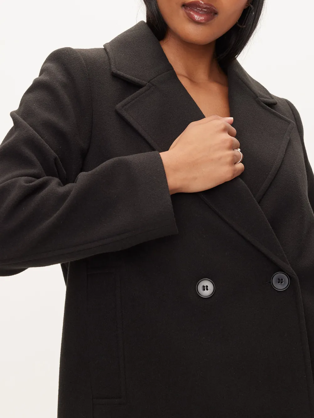 Double Breasted Short Coat