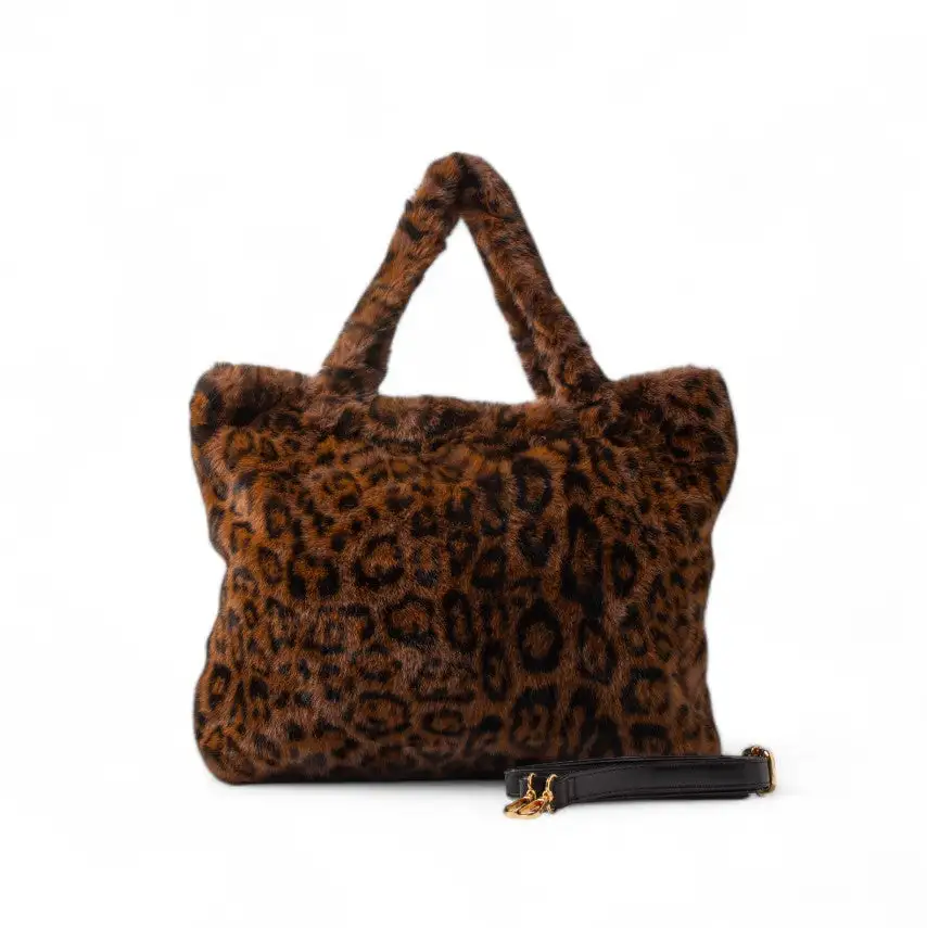 Easy Carry Carry Fur Handbag