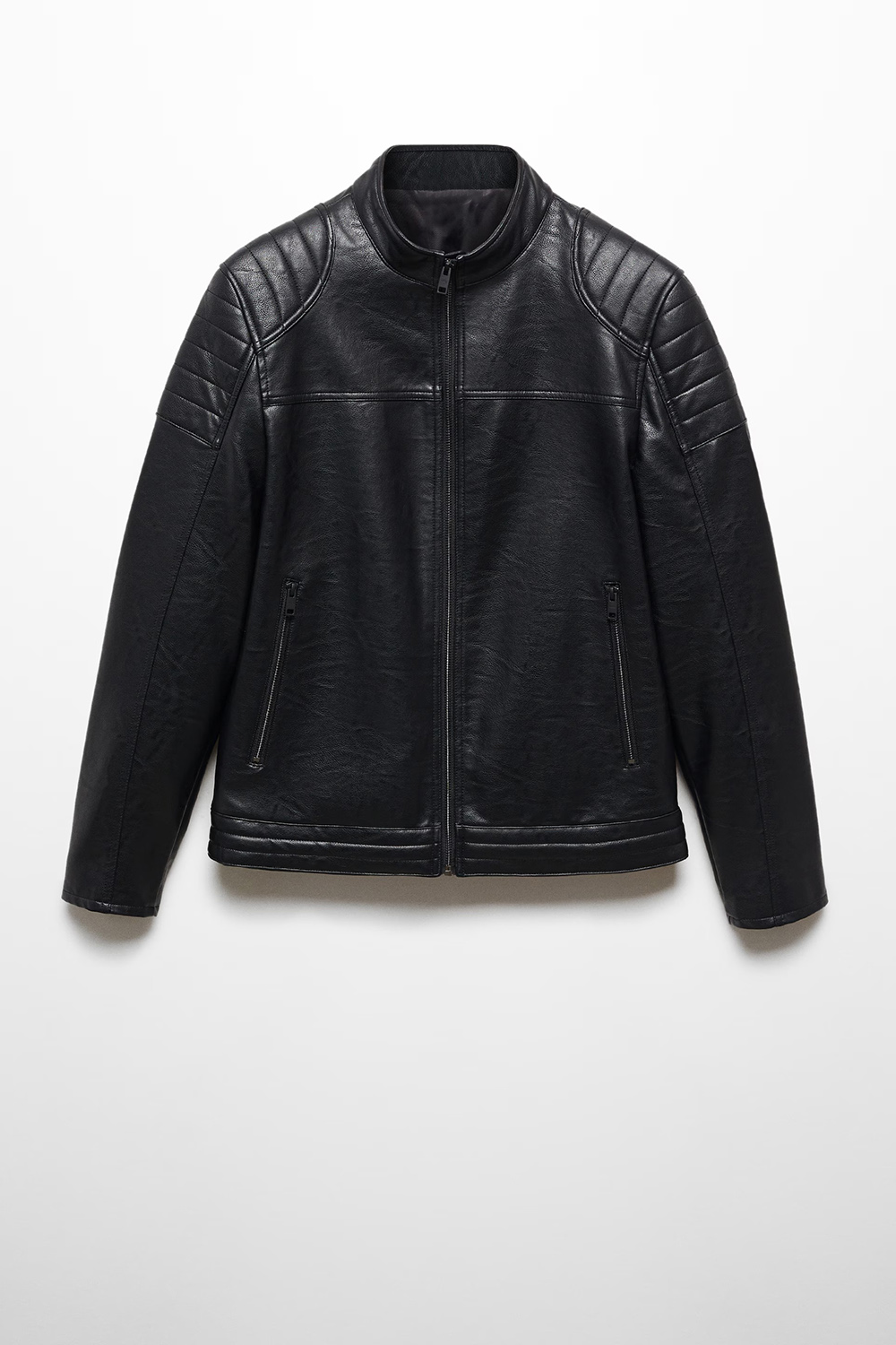 Nappa Leather-Effect Jacket