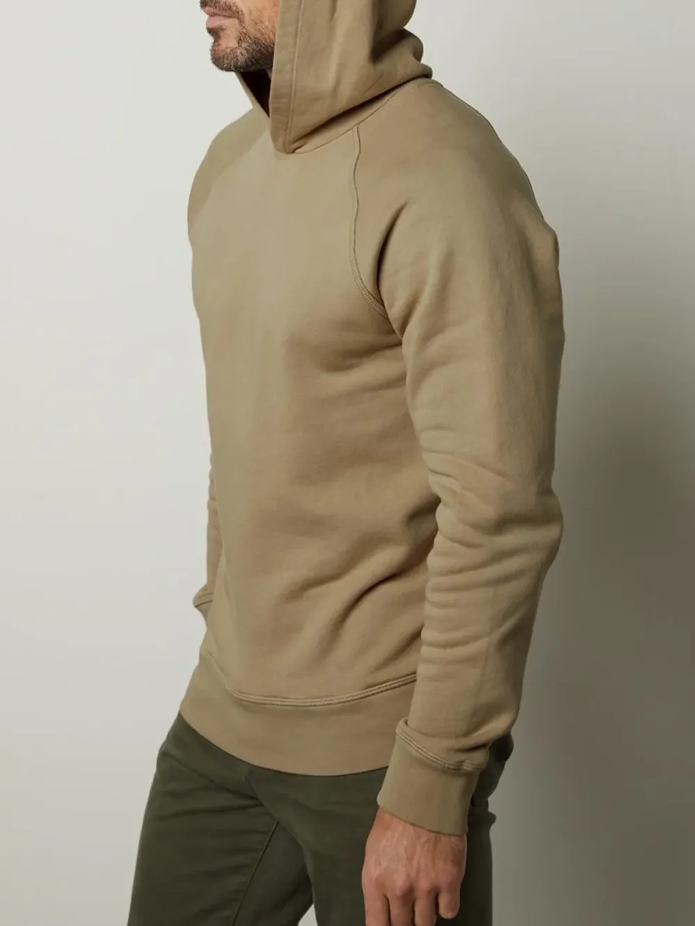 Solid Long Sleeve Hooded