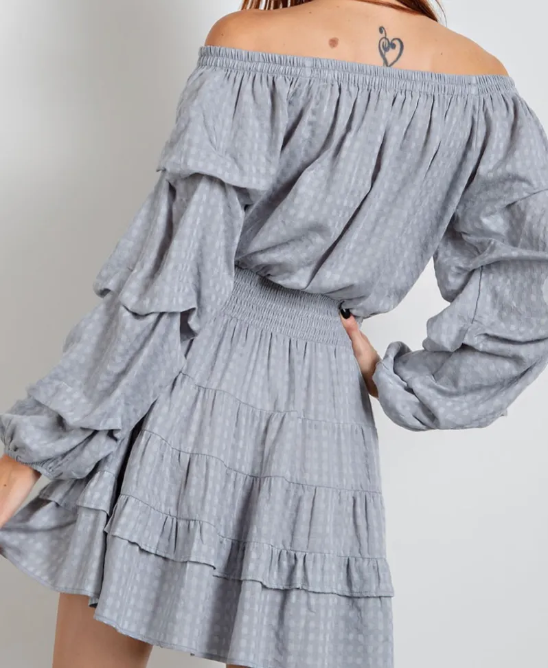 Off Shoulder Easy Dress