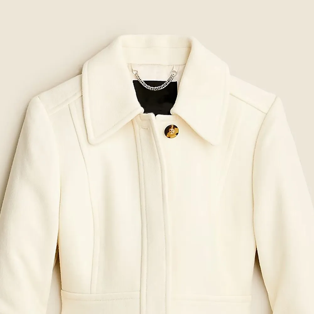 Topcoat Double-Cloth Wool Blend