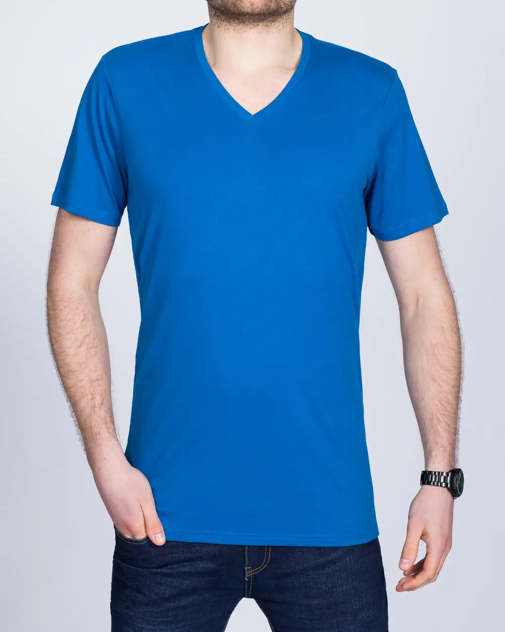 Smart Classic V Neck Short Sleeve T Shirt