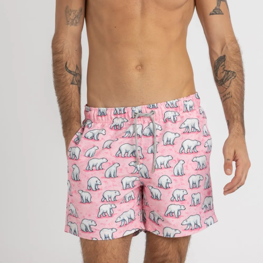 Pink Swim Shorts