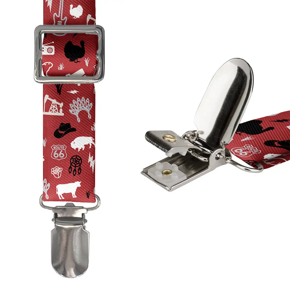 Wildlife Emblem Suspenders