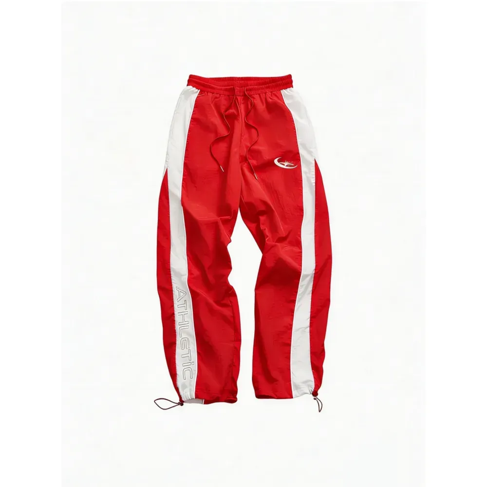 Unisex Casual Printed Elastic Cuff Sport Pants