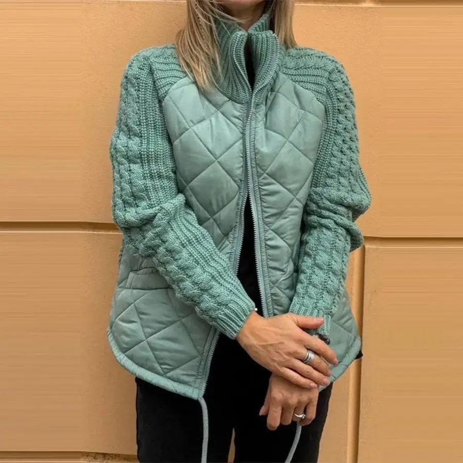 Hooded Cotton-Blend Casual Outerwear Jacket