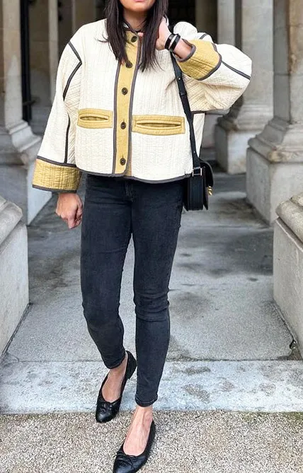 Quilted Relaxed Jacket