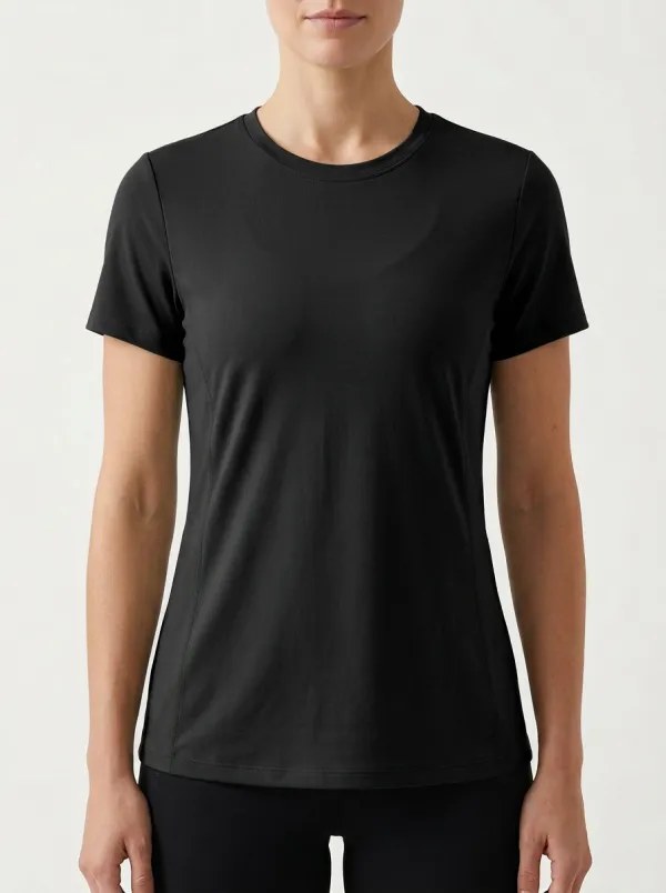 Women's Streamlined Paneled Performance T-Shirt
