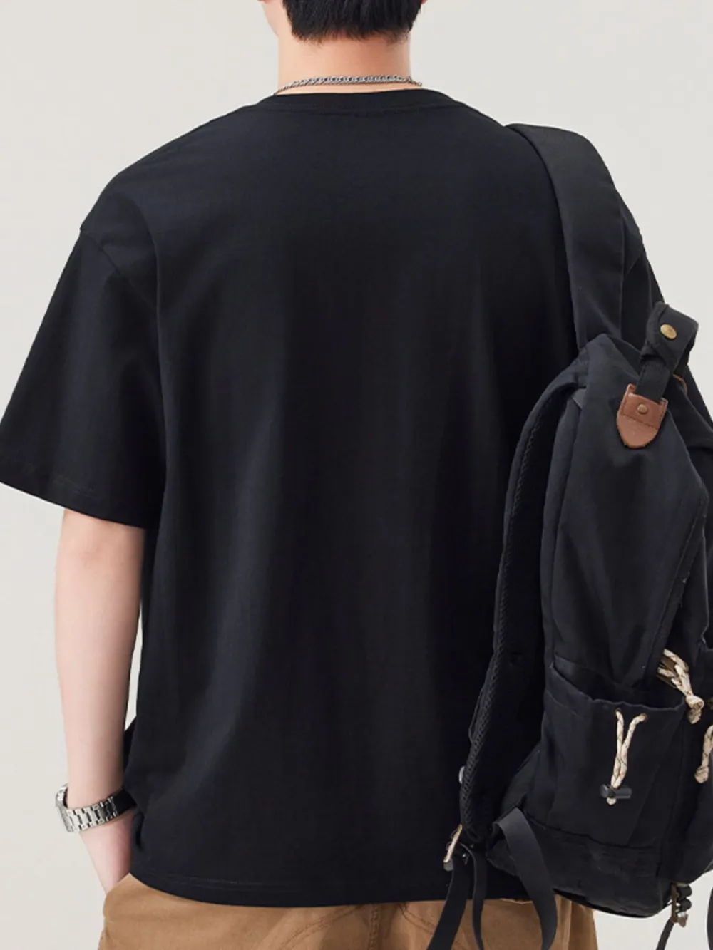 Polished Men's Casual Loose T-shirt
