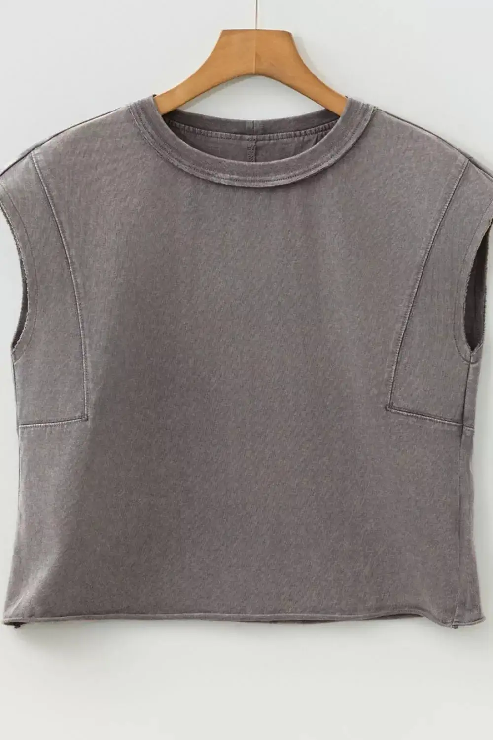 Tailored Refined Cotton Tank Top