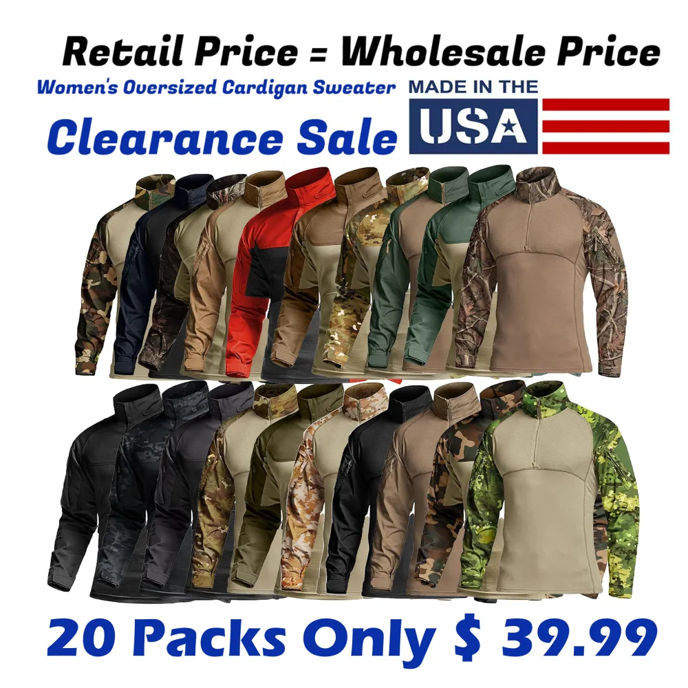 Men’s Tactical 1/4 Zip Combat Shirt – Built for Action. Designed for Performance.  🔥 Limited-Time Offer — 45% OFF