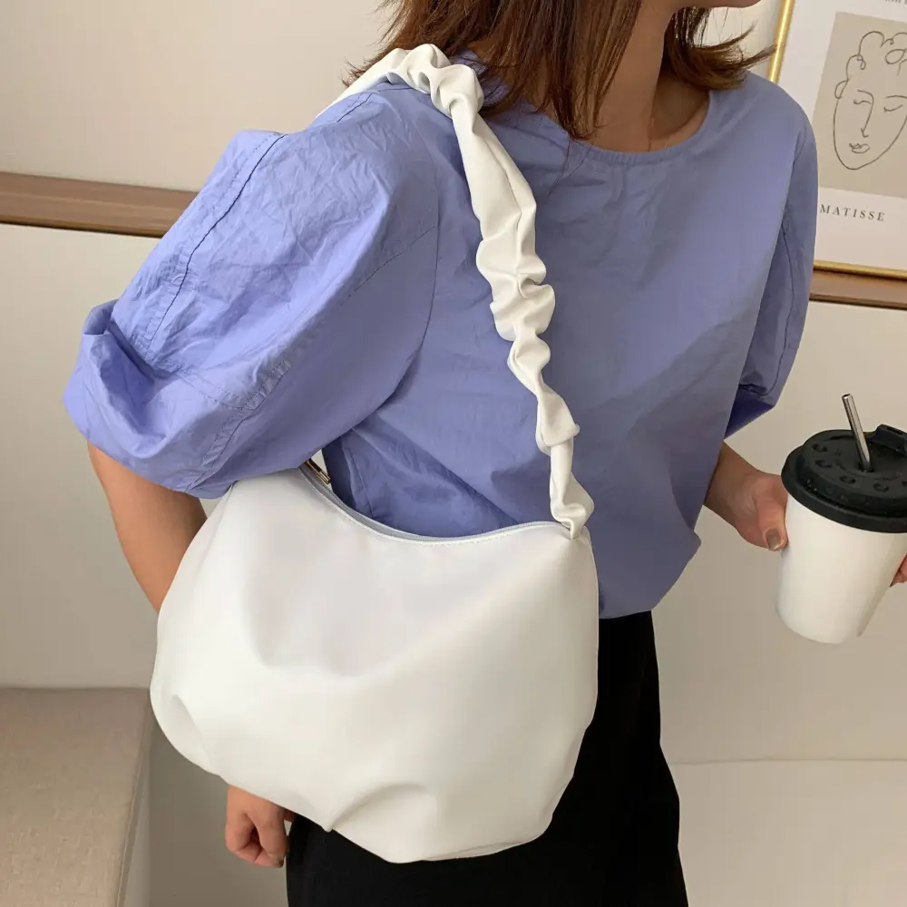 Structured Casual Shoulder Bag