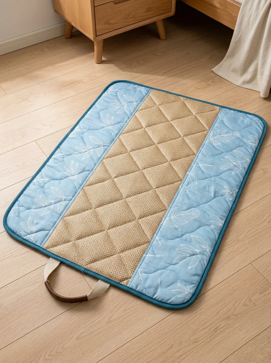 Summer Cooling Leaf Pattern Pattern Cooling Mat