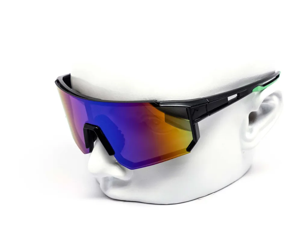 12-Pack Sport Shield Burnt Sunglasses
