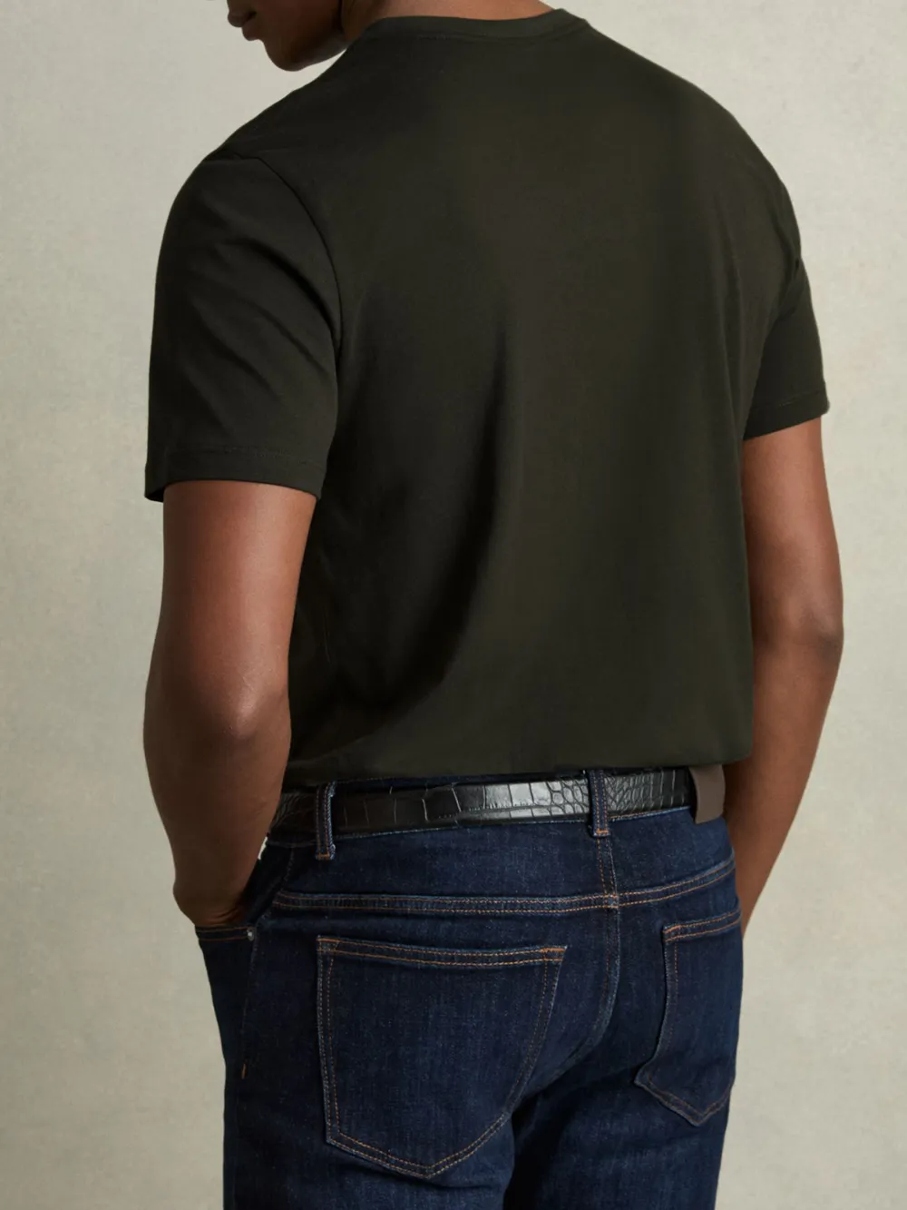 Stretch Lightweight Crew Neck T-Shirt