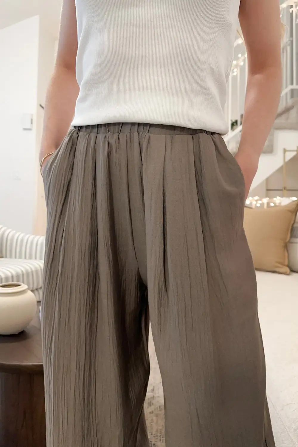 Soft Straight Leg Pants