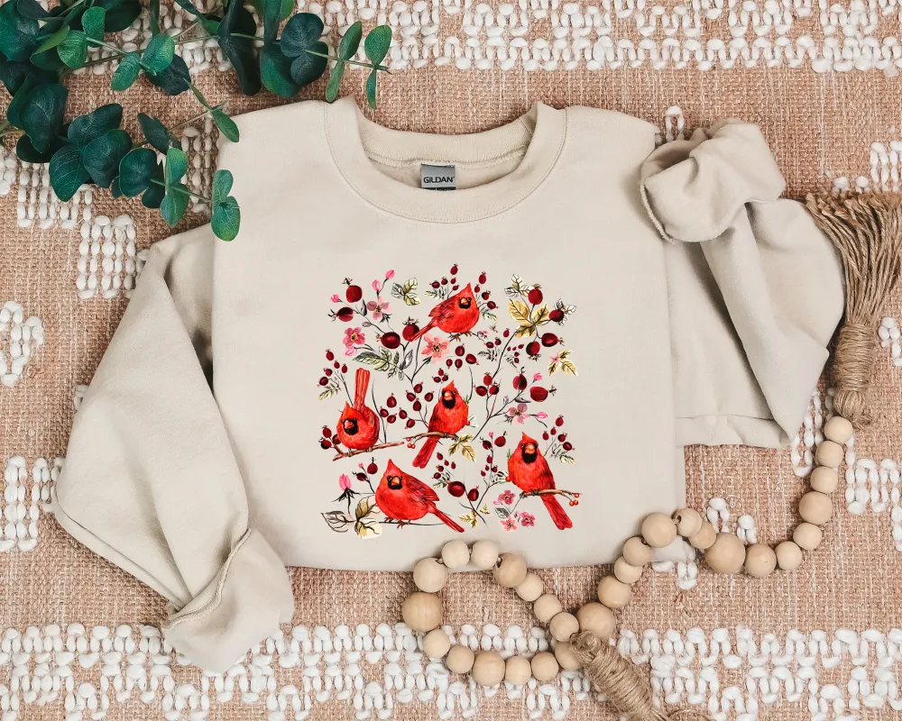 Songbird Graphic Crewneck Sweatshirt