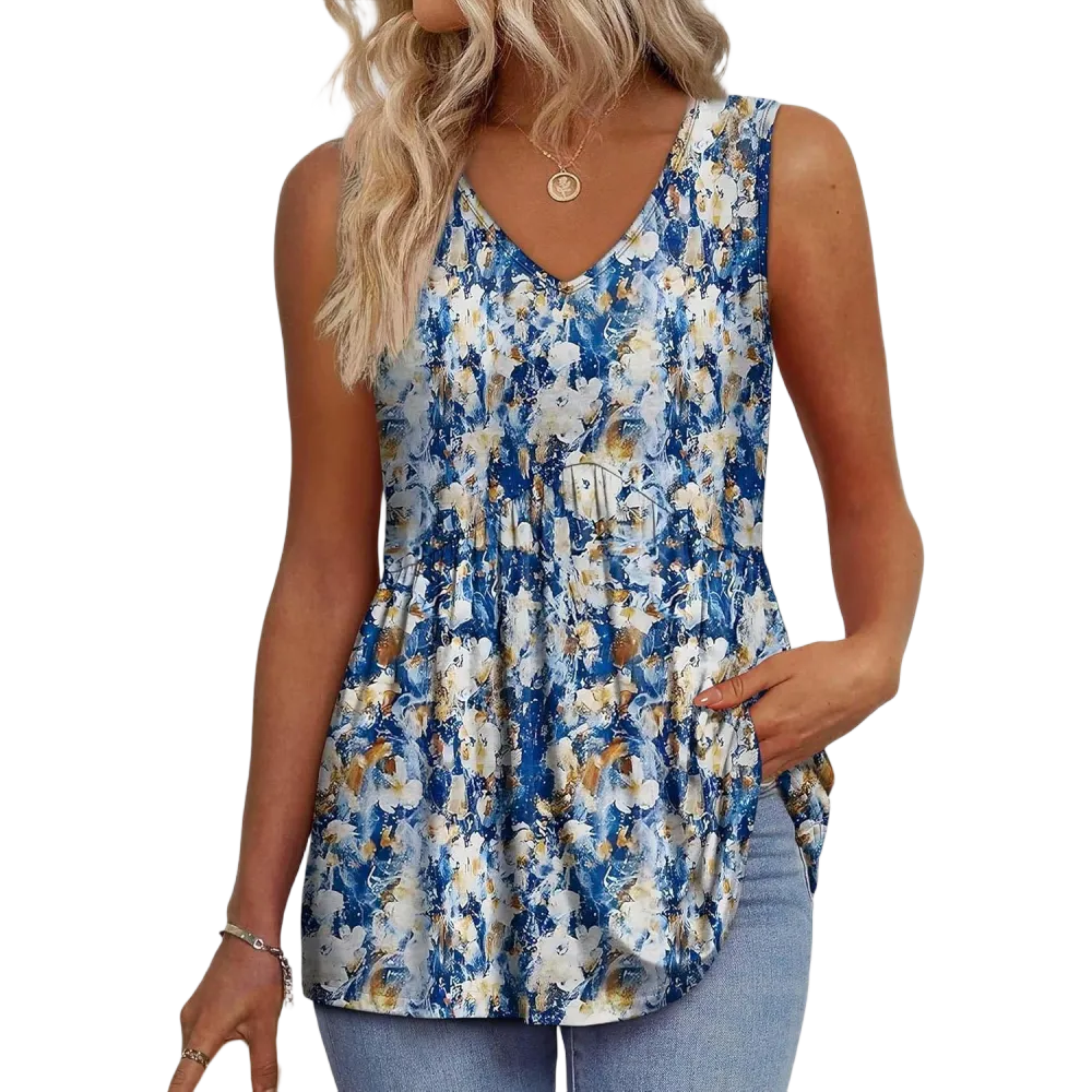 Women's V Neck Tank Tops