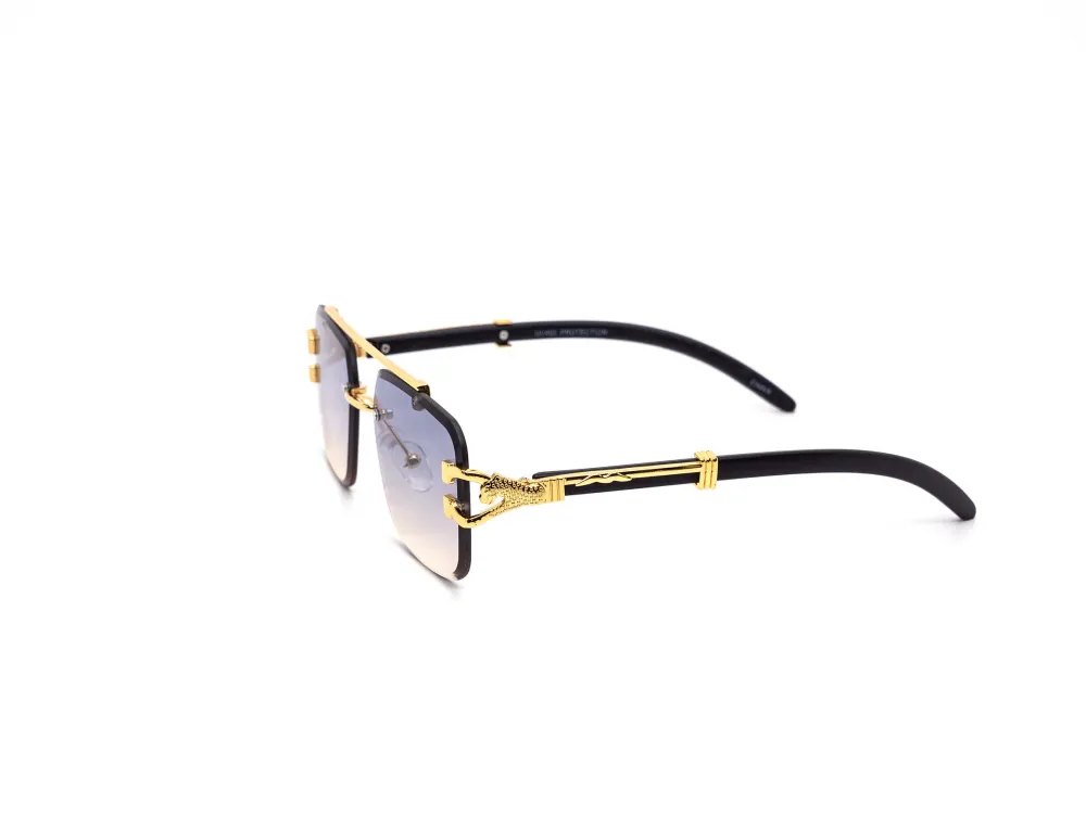 12-Pack Rimless Aviator Gradient Sunglasses