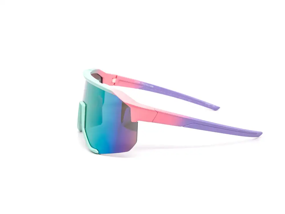 12-Pack Oversized Sport Shield Mirror Performance Sunglasses