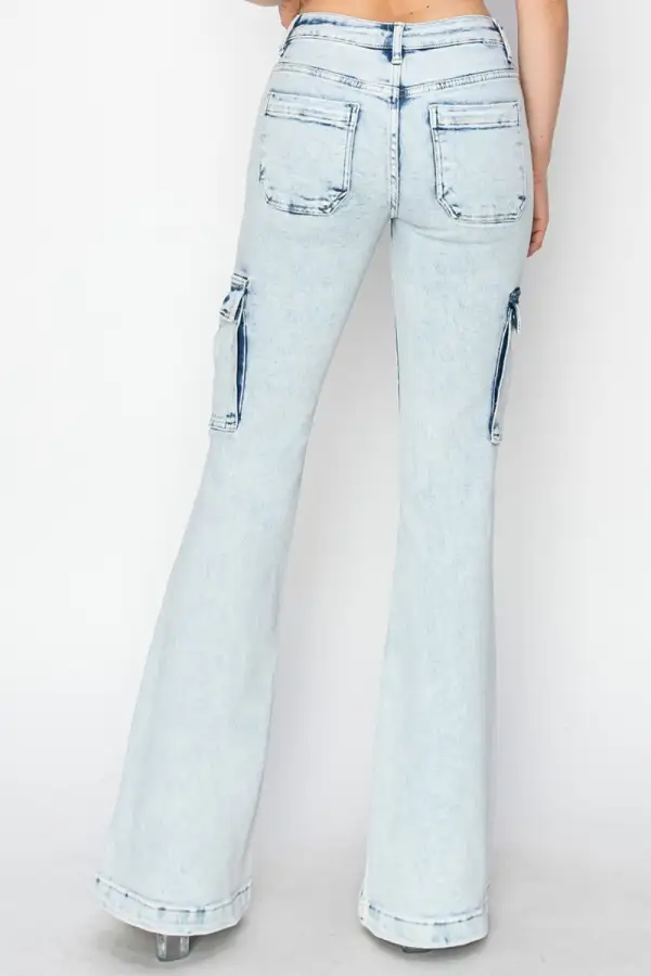 Pull On Airy Denim Jeans