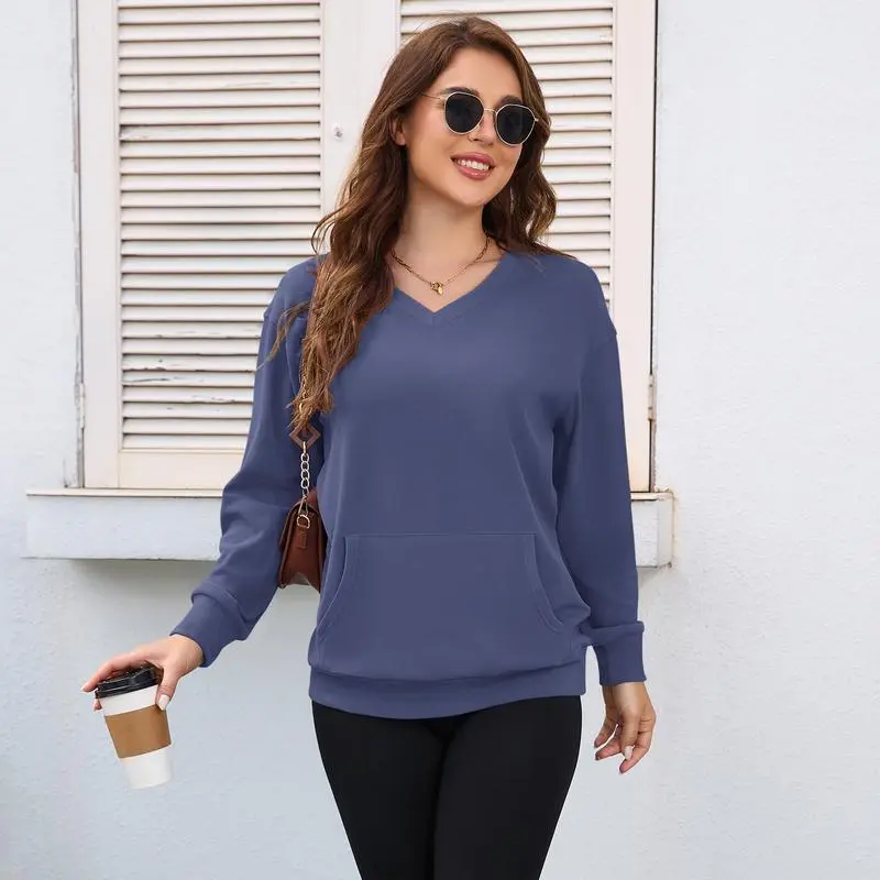 Women's Hoodless V-neck