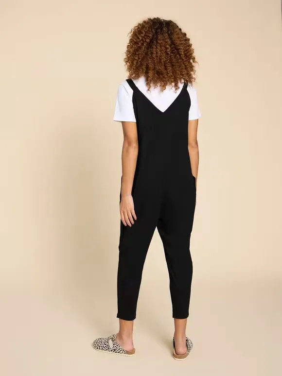 V-Neck Jersey Jumpsuit