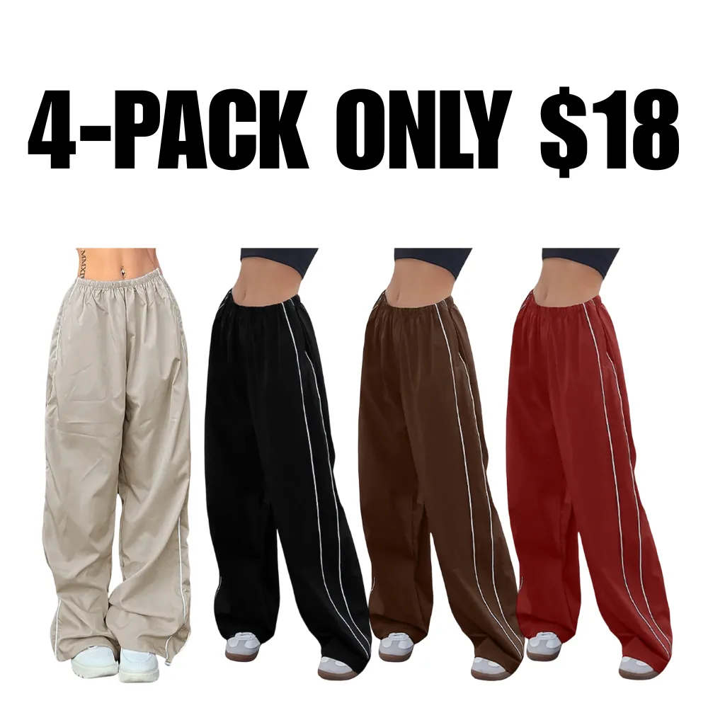 Women's Parachute Wideleg Pants