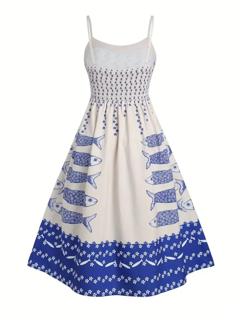 Sardine Spaghetti Strap Midi Dress